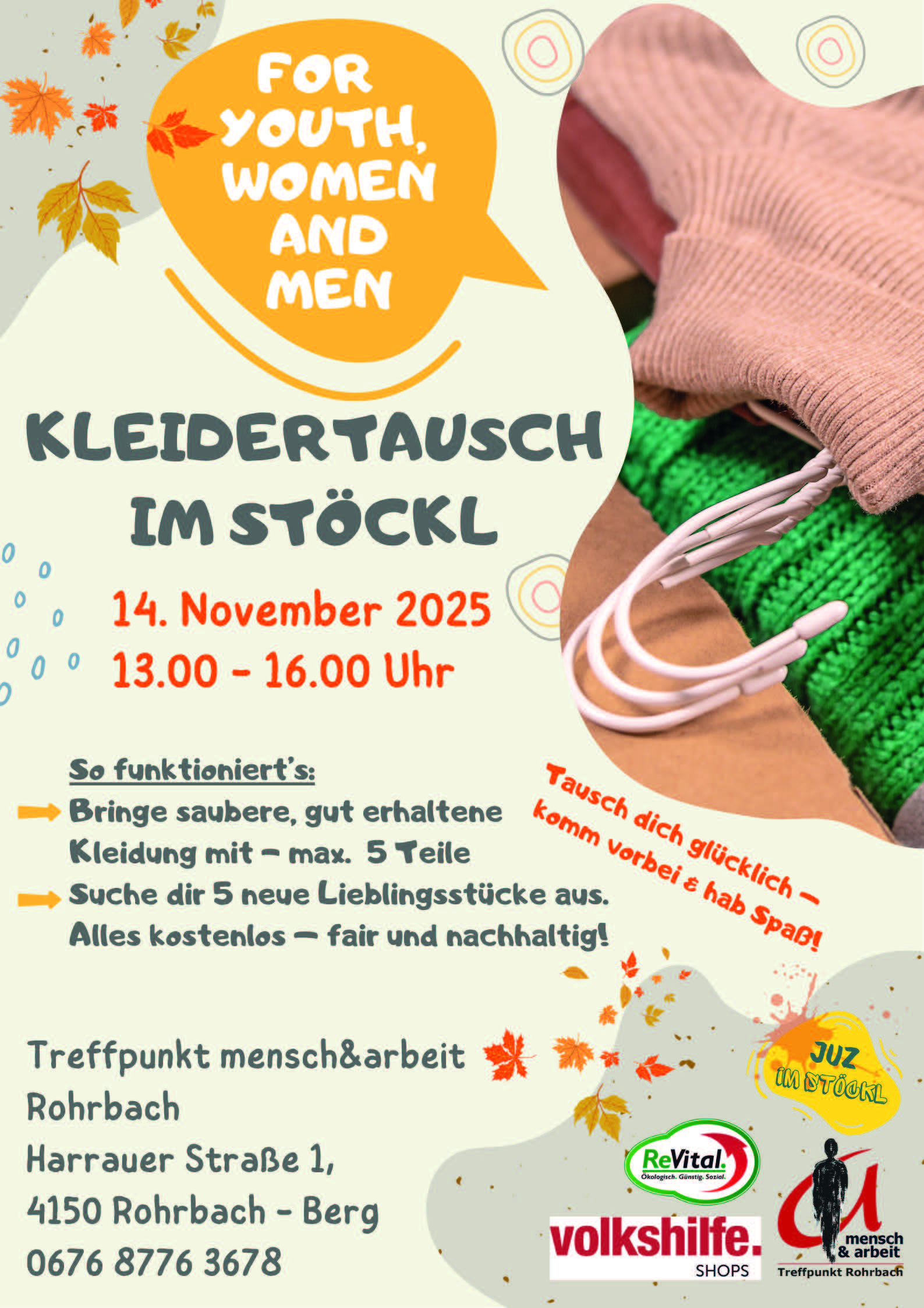 Einladung Kleidertausch