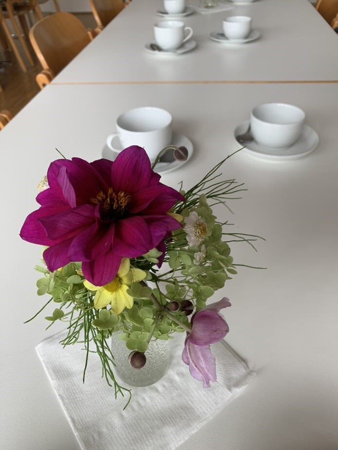 gedeckter Tisch