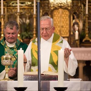Bischof Manfred Scheuer feiert Sonntagsmesse in der Stadtpfarrkirche St. Stephan