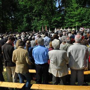 Gedenkfeier 200 Jahre Schlacht um Ebelsberg im Schloßpark