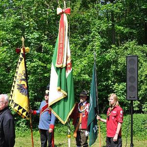 Gedenkfeier 200 Jahre Schlacht um Ebelsberg im Schloßpark