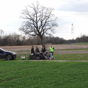 Traunauen-Reinigung mit ökomenischen Gottesdienst
