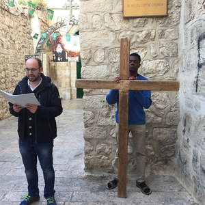 Kreuzweg auf der via dolorosa