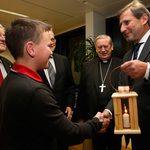 Friedenslicht-Übergabe Brüssel  17.12.2013