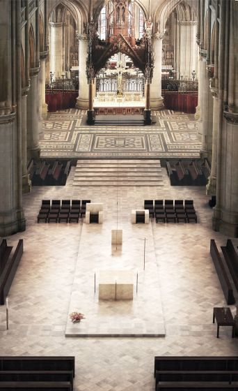 Visualisierung Neugestaltung Mariendom