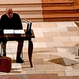 Musikalische Lesung in der Linzer Ursulinenkirche / © Vera Juriatti Musikalische Lesung in der Linzer Ursulinenkirche