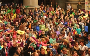 Kinder beim Kaleidio in Linz © Greil Michaela