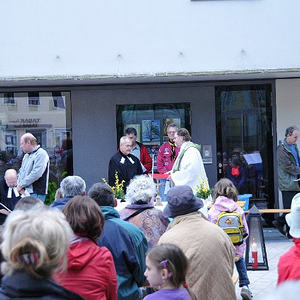 Traunauen-Reinigung mit ökomenischen Gottesdienst