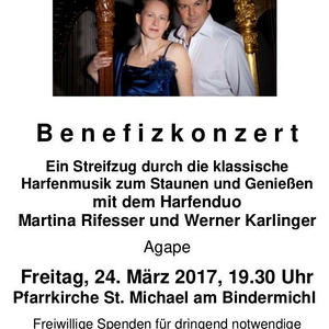 Benfiz-Harfenkonzert 24.03.2017