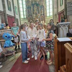 Kinderfahrzeug Segnung
