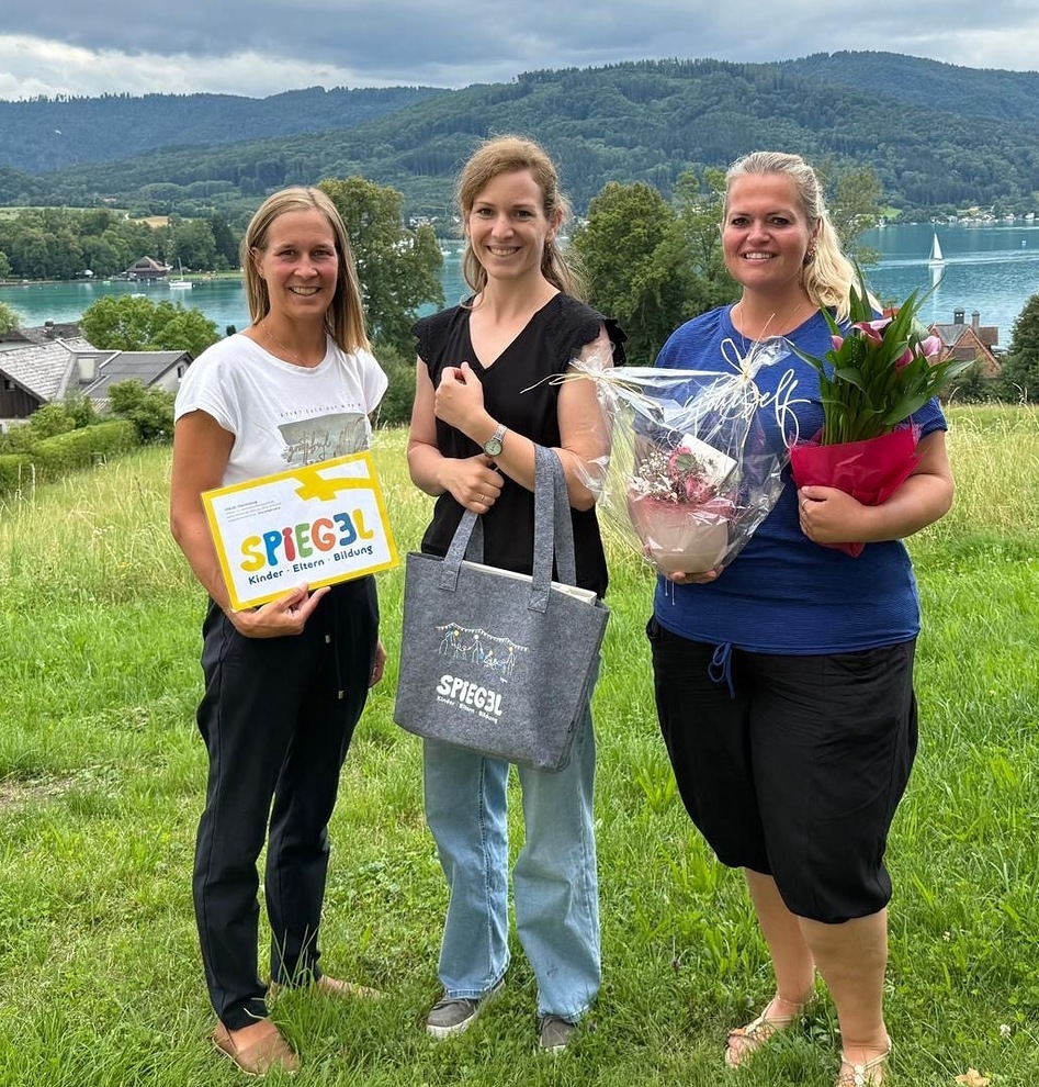 Susanne Piermayr (SPIEGEL-Regionsbegleitung), Katharina Roither, Silke Lacher-Kolm