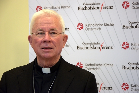 Der Vorsitzende der Bischofskonferenz Erzbischof Franz Lackner