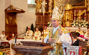 Benediktion von Propst Markus Grasl im Stift Reichersberg